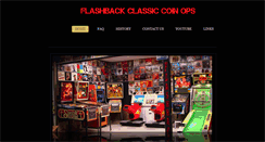 Desktop Screenshot of flashbackclassiccoinops.com