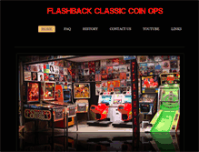 Tablet Screenshot of flashbackclassiccoinops.com